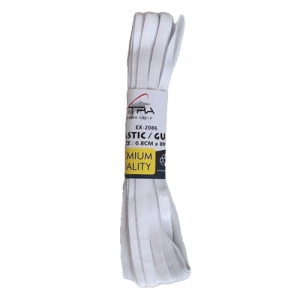 Gumija 0.8cm x 8m(balta)