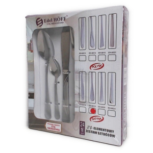 Galda piederumu komplekts 1/24(karotes+dakšas+naži)