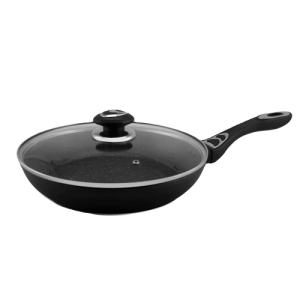 Panna Ø26cm H5cm 2L ar vāku(marmora pārklājums) Edenberg
