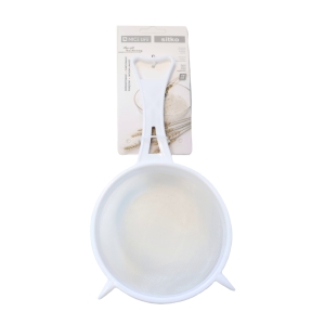 Siets plastm.Ø13cm H5cm ar rokturi