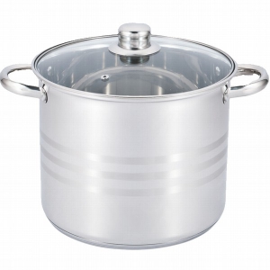 Katls 15.5L Ø30cmx22cm nerūsējošais tērauds Edenberg