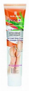 Krēms kājām 125ml Belle Jardin (Foot+Care)ar alvejas ekstr., avokādo sviestu un D-pantenolu