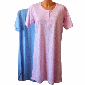 Naktskrekls sieviešu ar piedurknēm (L-2XL)