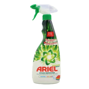 Traipu tīrīšanas līdzeklis ARIEL 750ml(baltiem un krāsainiem audumiem)