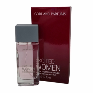 Tual.ūdens 50ml sieviešu Gordano parfums(Excited Women)