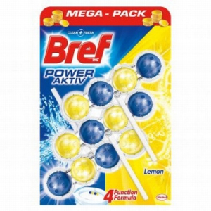 Tualetes bloks 3x50gr BREF(Power aktiv) Lemon