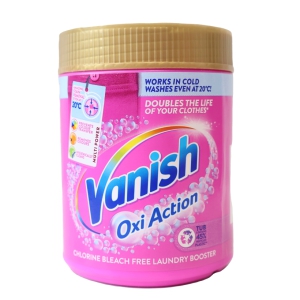 Traipu tīrī&scaron;anas līdzeklis Vanish Oxi Action 470g.Pink