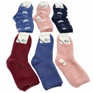 Zeķes sievie&scaron;u 1.pāris,mākslīgās ūdeles  (35-38/ 39-42izm.)