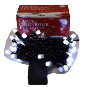 Eglīšu lampiņas LED (50) 5m 