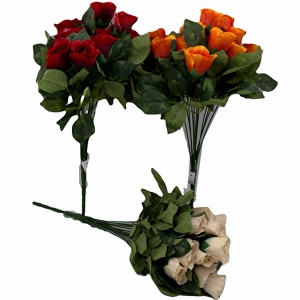 Zieds dekoratīvais(pu&scaron;ķis)-Rozes 45cm (14)