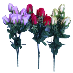 Zieds dekoratīvais(pu&scaron;ķis)-Rozes 45cm (9)