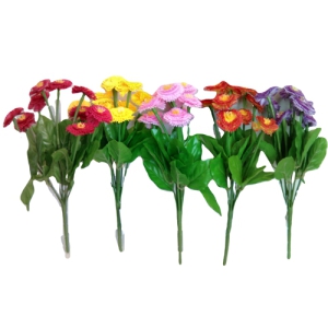 Zieds dekoratīvais(pu&scaron;ķis)-Mārpuķītes 25cm (8) 