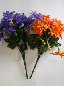 Zieds dekoratīvais(pu&scaron;ķis)-Krizantēmas 28cm (7)