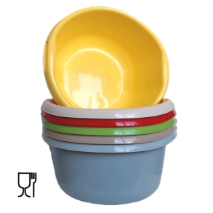 Bļoda plastmasas 20L Ø45cm LAMELA