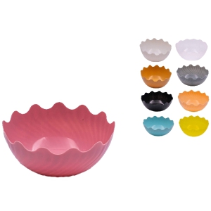 Bļoda plastmasas &Oslash;12.5cm H5cm Fala