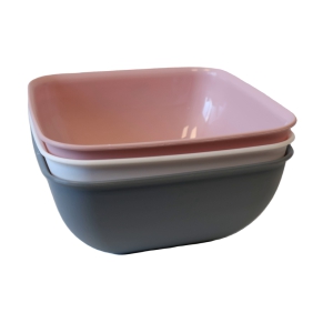 Bļoda plastmasas 1.3L  Poly time 16x16cm (E 131)