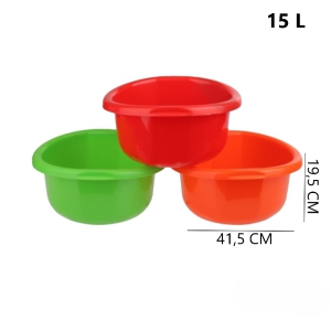Bļoda plastmasas 15L &Oslash;41.5cm H19.5cm Jagello
