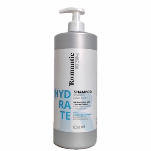Šampuns ROMANTIC 0.85L(Hydrate)Hialuronskābe + D-pantenols