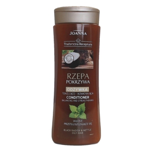 Matu balzāms JOANNA 300g Melnais rutks