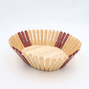 Groziņ&scaron; koka &Oslash;26.5x23.5cm H7cm