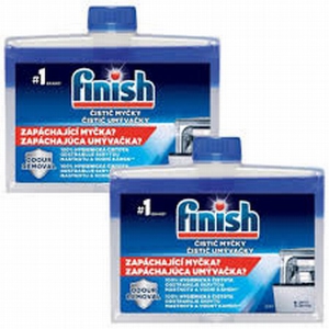 Tīrī&scaron;anas līdzeklis Finish 2x250ml  Regular (trauku mazgā&scaron;anas ma&scaron;īnai)