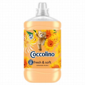 Auduma mīkstinātājs Coccolino 1.7L/68mazg.reizēm(Orange Rush)