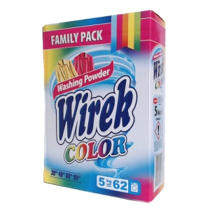 Veļas pulveris WIREK 5kg Color(kastite)