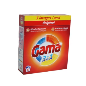 Veļas pulveris Gamma 0.3kg Universāls 3 in 1
