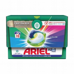 Veļas mazgāšanas kapsulas ARIEL Allin1 10gab.(Color) 197g.