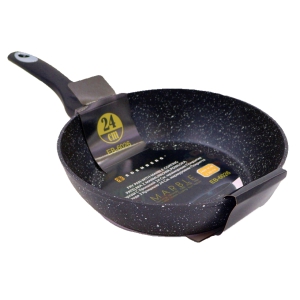 Panna Ø24cmx6.5cm 2.3L bez vāka(marmora pārklājums) Edenberg 