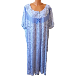 Naktskrekls sieviešu ar piedurknēm (3XL; 4XL) 
