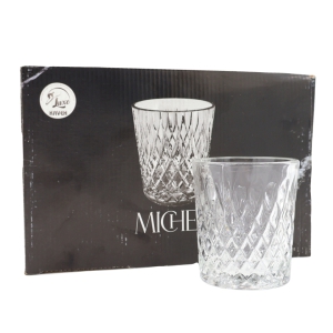 Glāzes viskija 6gab. 250ml