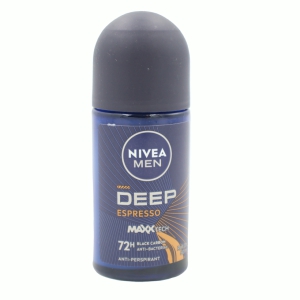 Dezodorants Nivea 50ml roll,Men deep black carbon exspesso 72H