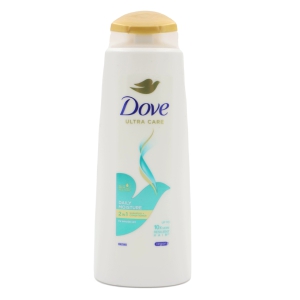 Šampūns DOVE 400ml Daily Moisture 2&1 shampoo+conditioner