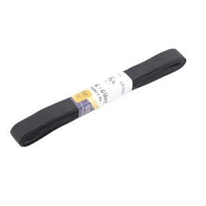 Gumija 1.5cm x 4m(melna)