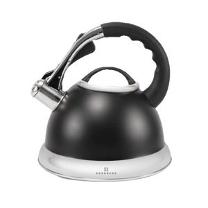 Tējkanna 3L ar svilpe, metāla(Edenberg)