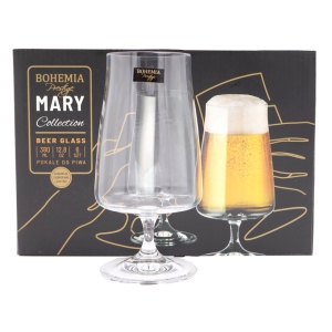 Glāzes alus 380ml 6gab. Bohemia Mary