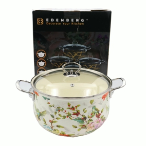 Katlu komplekts 4gab(2.3/3/4.0/5.0L )emaljēts Edenberg