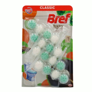 Tualetes bloks 4x50gr BREF Classic(Baby boomers )