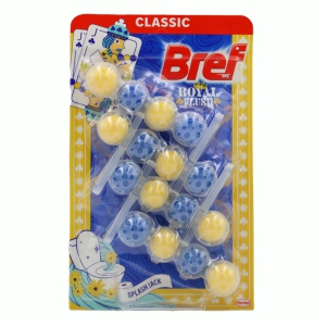 Tualetes bloks 4x50gr BREF Classic(Splash jack)