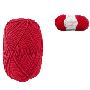 Dzija 100gr (Acril 100%) sarkana