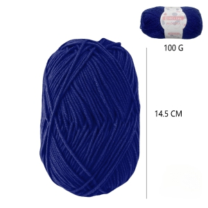 Dzija 100gr (Acril 100%) tum&scaron;i zila