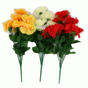 Zieds dekoratīvais(pu&scaron;ķis)-Neļķes 40cm (9)
