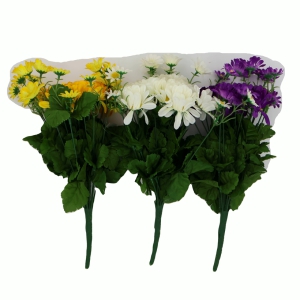 Zieds dekoratīvais(pu&scaron;ķis)-Margrietiņas 40cm (25) 