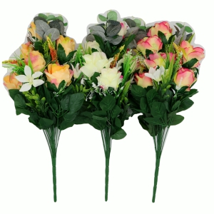 Zieds dekoratīvais(pu&scaron;ķis)-Rozes 50cm (19) 