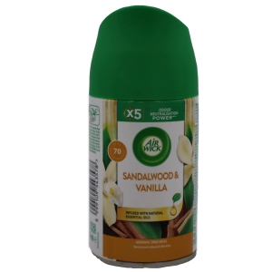 Gaisa atsvaidzinātājs Air Wick FM 250ml(Sandalwood&Vanilla)