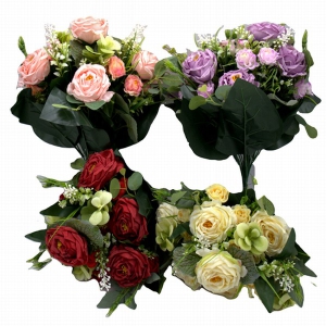Zieds dekoratīvais(pu&scaron;ķis)-Rozes 40cm (20) 