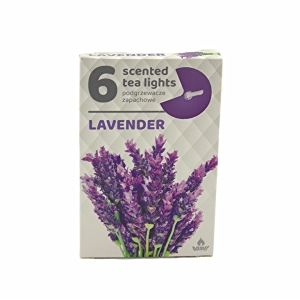 Tējas sveces 6.gab (Admit)Lavander