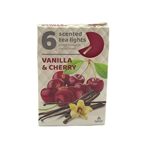 Tējas sveces 6.gab (Admit)Vanilla &Cherry