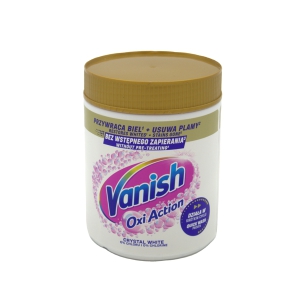 Traipu tīrī&scaron;anas līdzeklis Vanish Oxi Action 470g.Crystal White